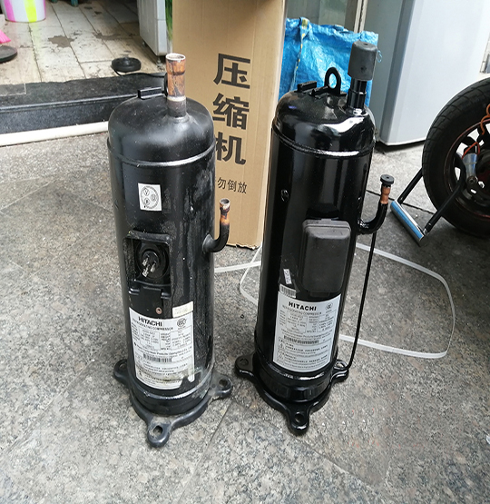 平山中央空调压缩机的更换维修